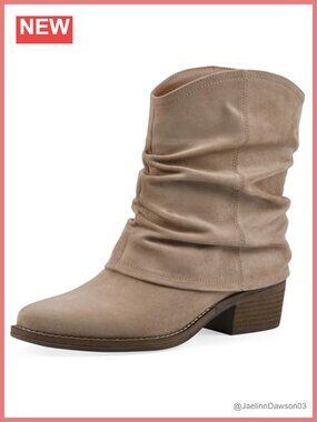White Mountain Women's Alden Western Mid Shaft Bootie